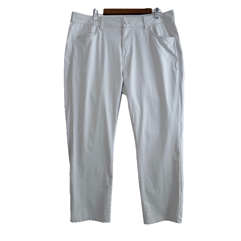 Rhone Commuter Five Pocket Slim Fit‎ Pants Stone Khaki Men's size 38x27